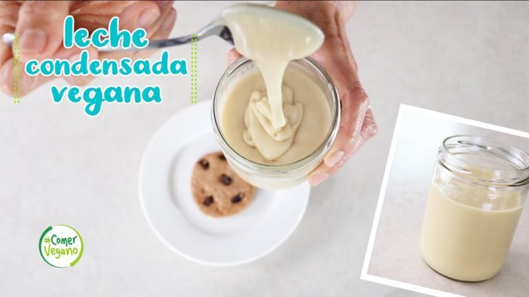 leche condensada vegana