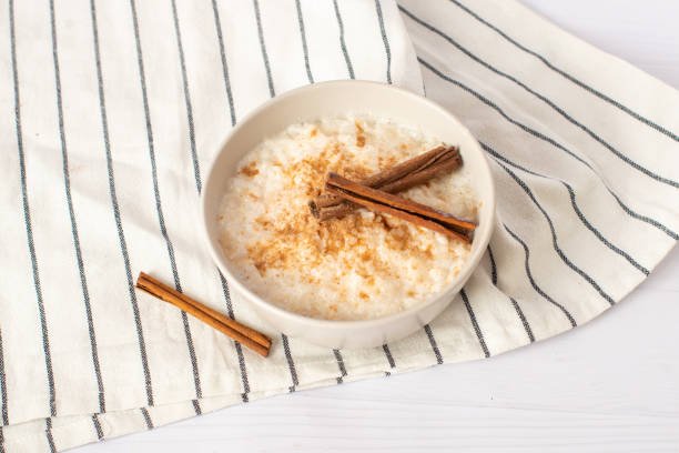 Arroz de leche de coco, la variante vegana del arroz de leche tradicional