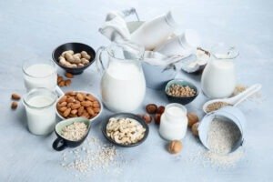 ingredientes para hacer leches de semillas